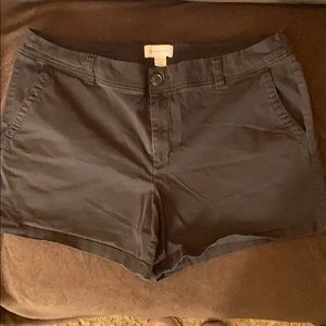 Black Liz Claiborne shorts